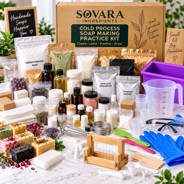 Sovara Ingredients – Cold Process Soap Making Training Kit